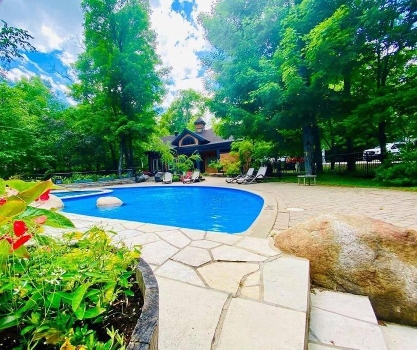 Les Manoirs Wpool & Hot Tub Near Village 110-7 몽트랑블랑 외부 사진
